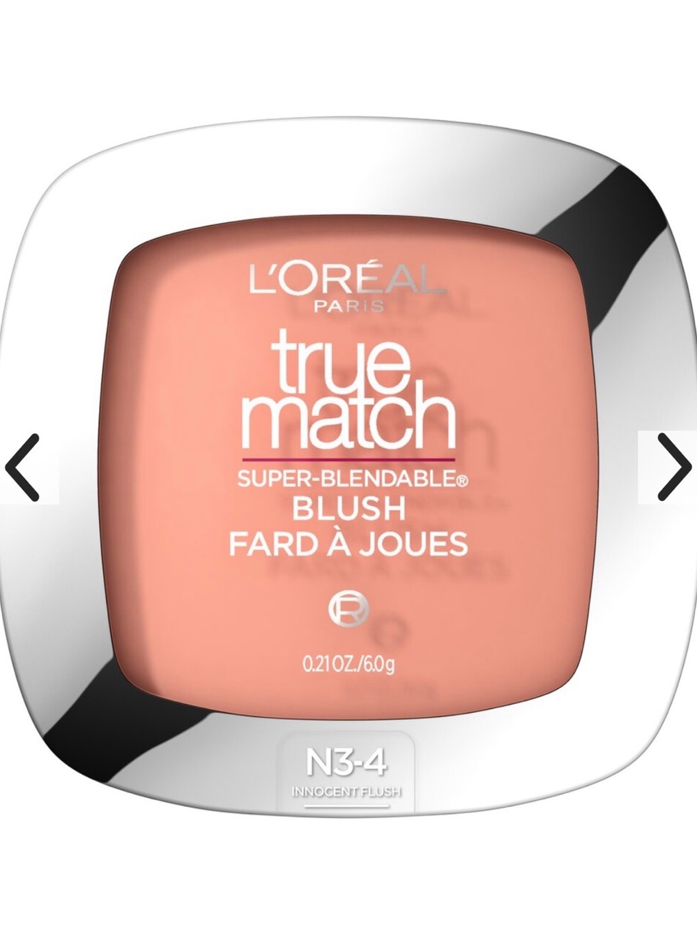 L'Oreal True Match Super-Blendable Blush N3-4 Innocent Flush - Peach